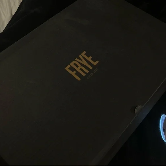 Frye Brown Leather Campus 14L Saddle Boots - Picture 2 of 5